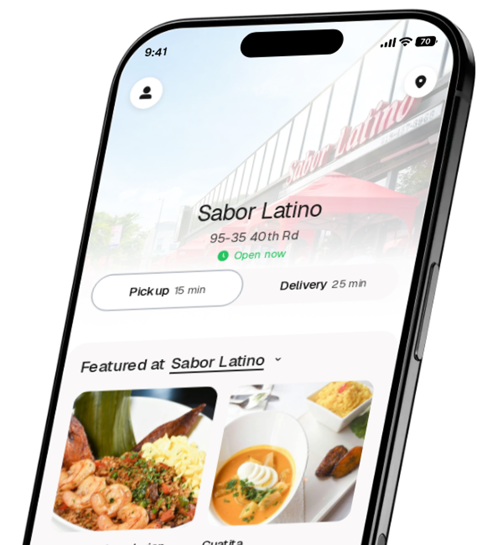 Sabor Latino app preview
