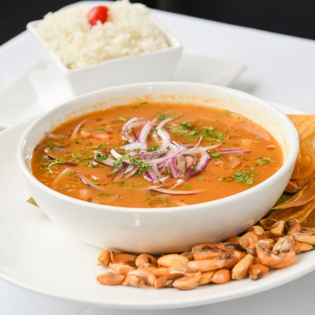 Encebollado De Pescado / Tuna Fish Soup.