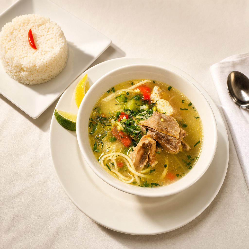 Caldo de Gallina / Chicken Soup.