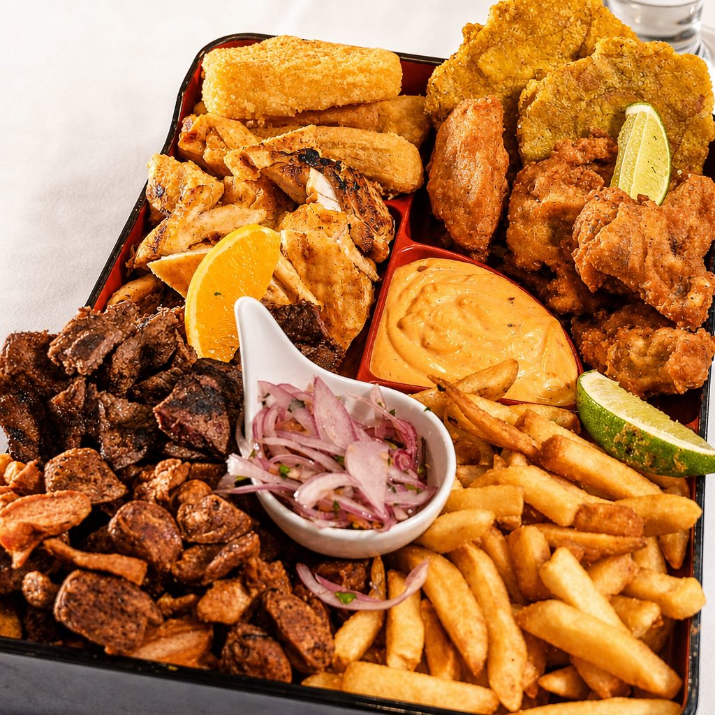 Picada Sabor Latino Tierra.