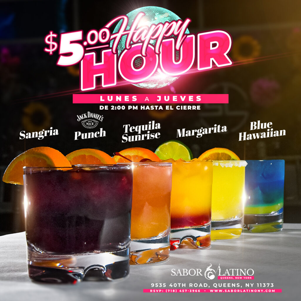 Happy Hour Sabor Latino