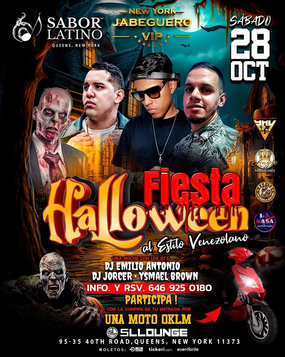 HALLOWEEN PARTY VENEZOLANO ! NEW YORK - Sabor Latino