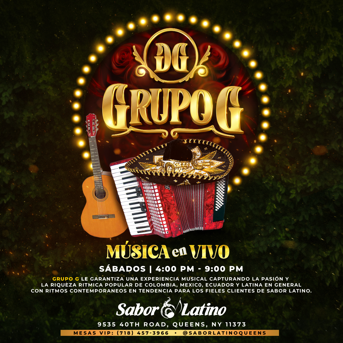 Grupo G en Sabor Latino